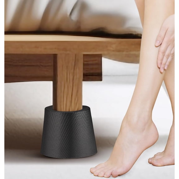 Bed Frame Toe ProtectorsBed Frame Leg Covers, Toe Protector,Bed Frame Leg Protector,Toe Savers for Bed Frame,Toe Guard-bed Bumpers to Guard Against Foot Injury,Made of EVA, Better protection(4 PACK)