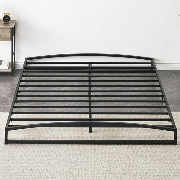 Bed Frame, Twin Size/Full Size/Queen Size/King Size Heavy Duty Metal Platform Low Bed Frame, No Box Spring Needed, Noise Free, Non-Slip, Easy Assembly