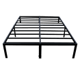 thumbnail image 1 of Bed Frames, Modern Full Steel Black Platform Foundation, Black Adjustable Bed Base,Steel Storage Beds Frames, Furniture Bedroom Furniture Beds, Frames & Bases Modern Full Steel Black Platform Founda, 1 of 4