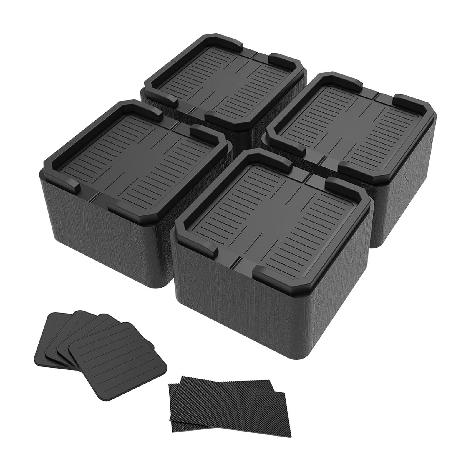 Bed Furniture Chair Leg Lift 4'' Heavy Duty Furniture Leg Bed Raising