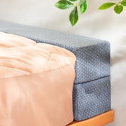 Bed Gap Filler for Headboard & Wall, Mattress Extender Pillow with Removable Cover & Memory Foam, Fills Gaps Between Mattress and Headboard, Stops Items Falling