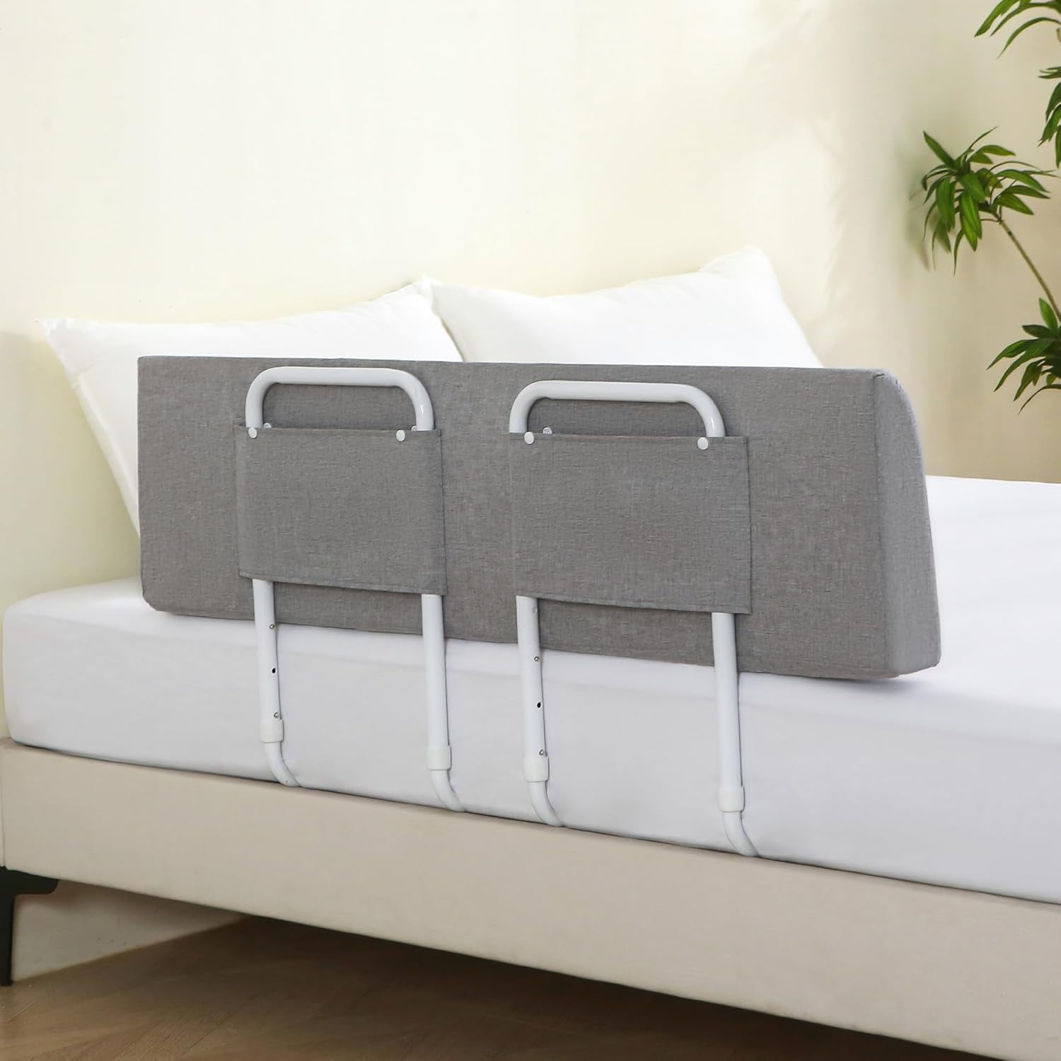 Bed Guard Rail for Toddlers, 43inch Foam Padded Side Rail for Queen ...