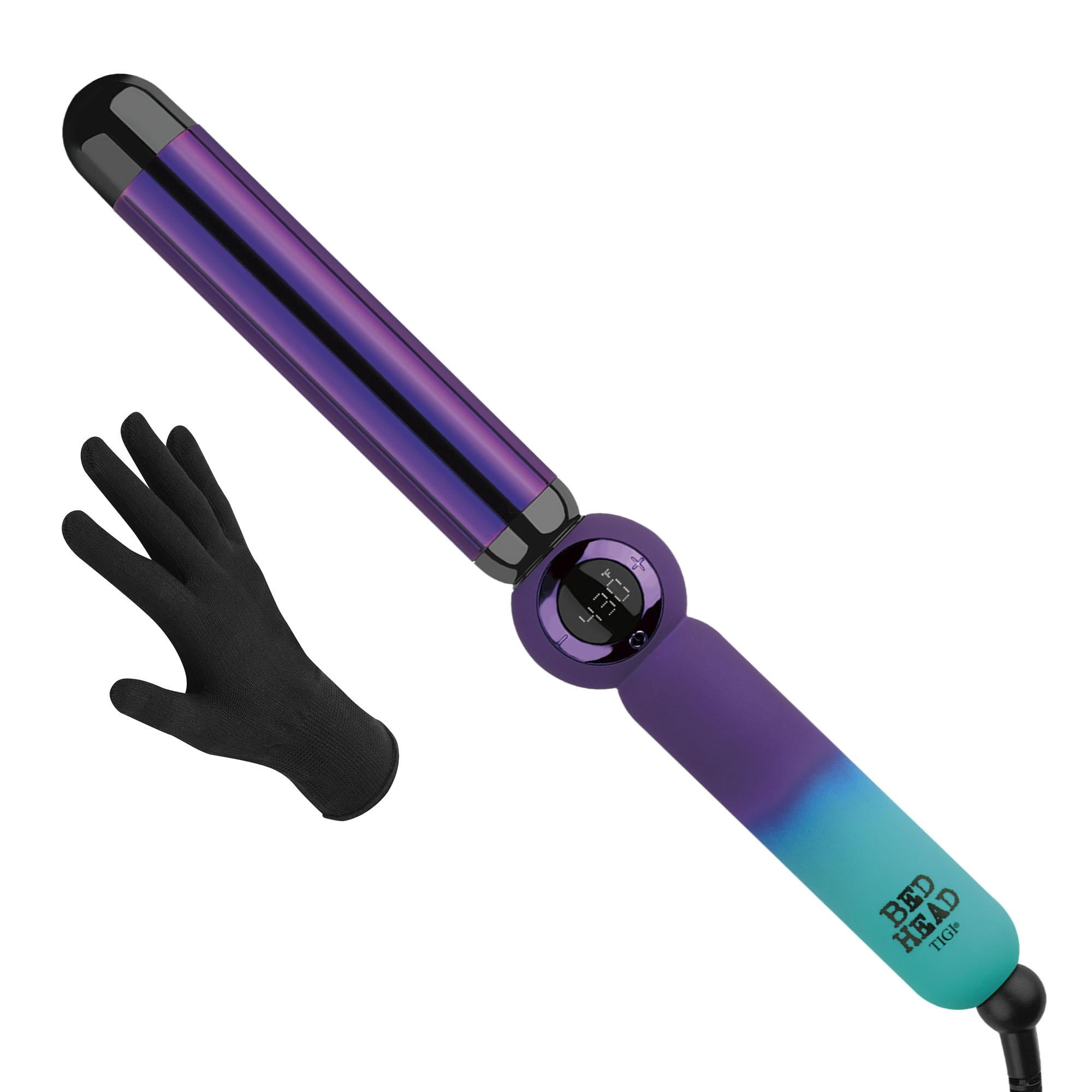 Bed Head Rough Volume 11/4" Shine Master Digital Curling Wand, Ambre