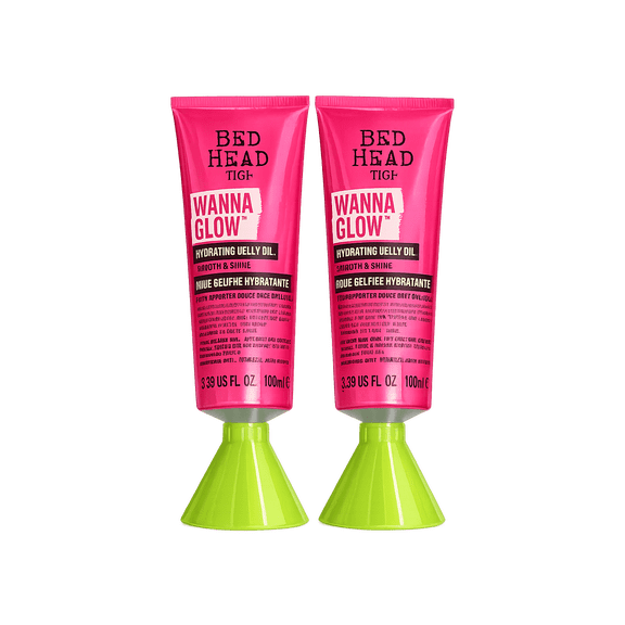 Bed Head TIGI Wanna Glow Jelly Oil Serum for Hair Styling Treatment - 3.38oz - Pack of 2