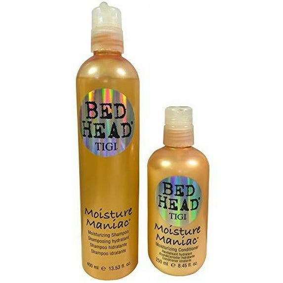 Bed Head Tigi Moisture Maniac Moisturizing Shampoo 13.53oz & Moisture Maniac Moisturising Conditioner 8.45oz