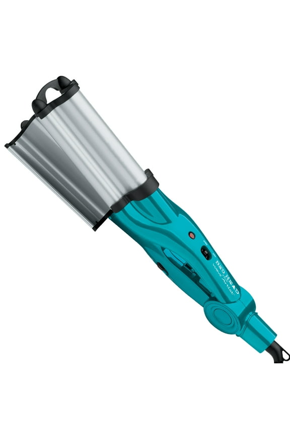 Tourmaline + Ceramic Deep Hair Waver, Turquoise