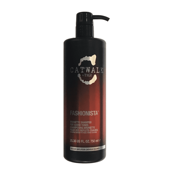 Catwalk Fashionista Brunette Shampoo 25.36 Oz, For Warm Tones