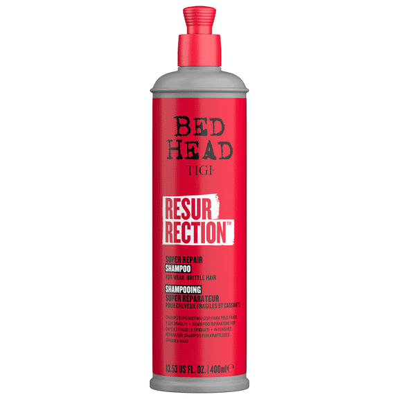 Bed Head by TIGI Resurrection Repair Shampoo for Damaged Hair, 13.53 fl oz