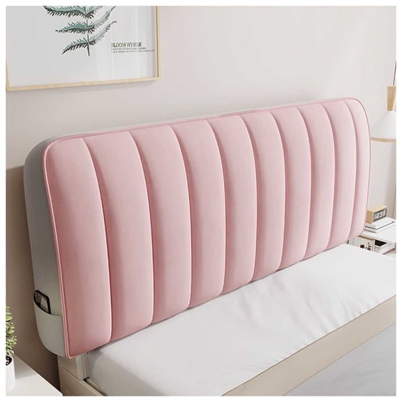 Bed Headboard Slipcover for Queen King Size, Stretch Dustproof Bed Head Cover,Super Soft Comfotable Bed Head Cover for Bedroom Decor