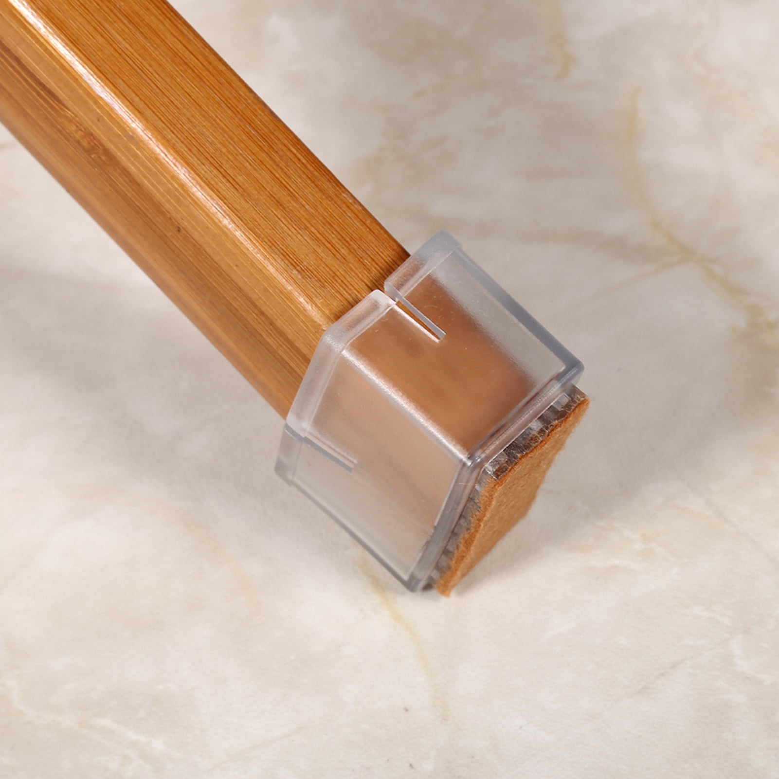 Bed Leg In Rectangle, 8 Pcs / Set Chair Legs Cover Rectangle Furniture