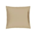 thumbnail image 1 of Bed Maker's Tailored Euro Pillow Sham, Mocha, 1 of 8