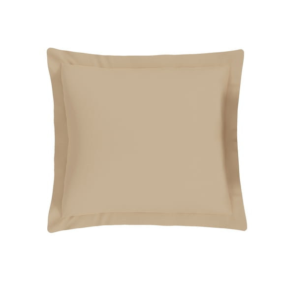 Bed Maker's Tailored Euro Pillow Sham, Mocha