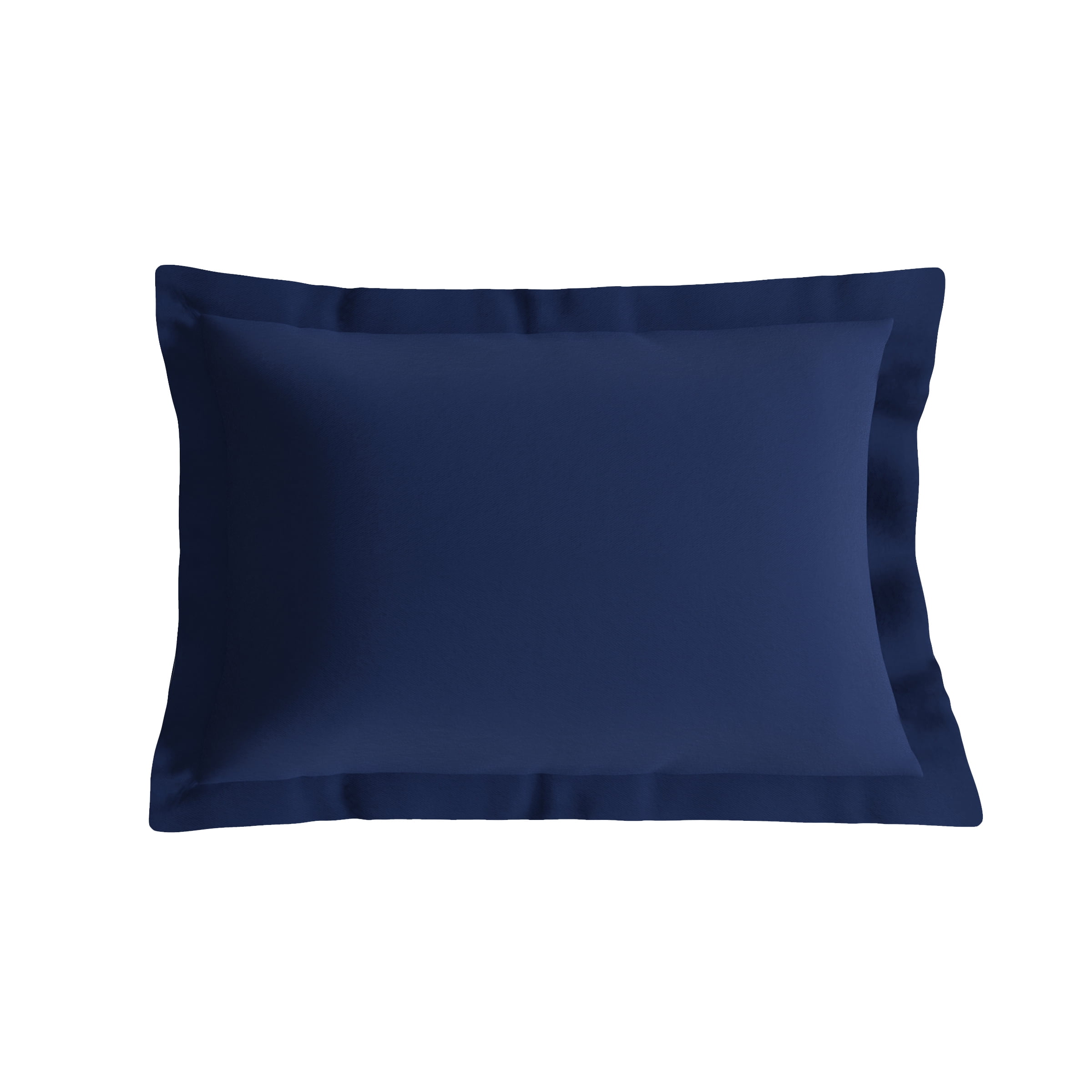 Bed Maker's Tailored Pillow Sham 2-Pack, Standard, Navy
