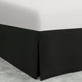 thumbnail image 1 of Bed Maker's Wrap-Around Hassle Free, Never Lift Your Mattress Tailored Bed Skirt, Black, Queen, 1 of 12