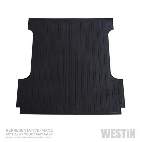 Bed Mat Fits for 2019-2019 Chevrolet Silverado 1500- New Model, Black