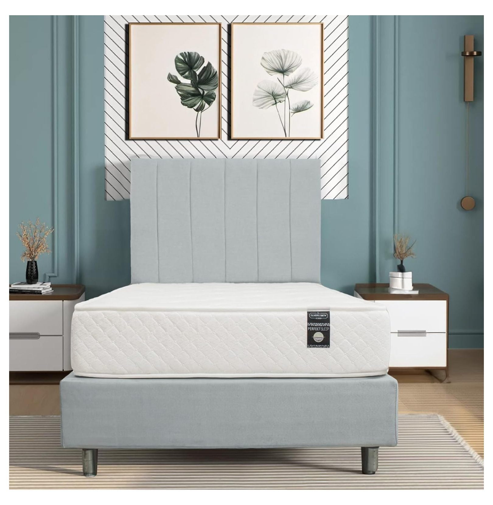 Bed Mattress ? 10 Inch Foam Mattress High Density Reflex Support Layer & Visco-Elastic Comfort Foam with Premium Polyester Cover ? Eco-Friendly Breathable Firm Mattress