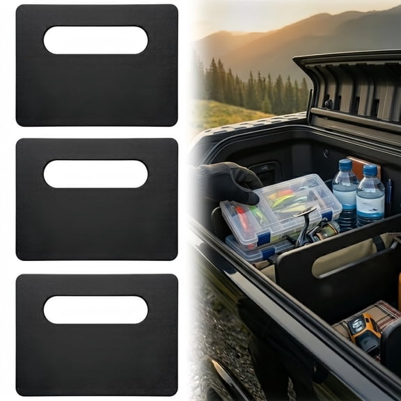 Bed Organizer Dividers for RamBox Cargo Management System, Cargo Partition Inserts for Truck Bed Storage and Organization, 3 Pack