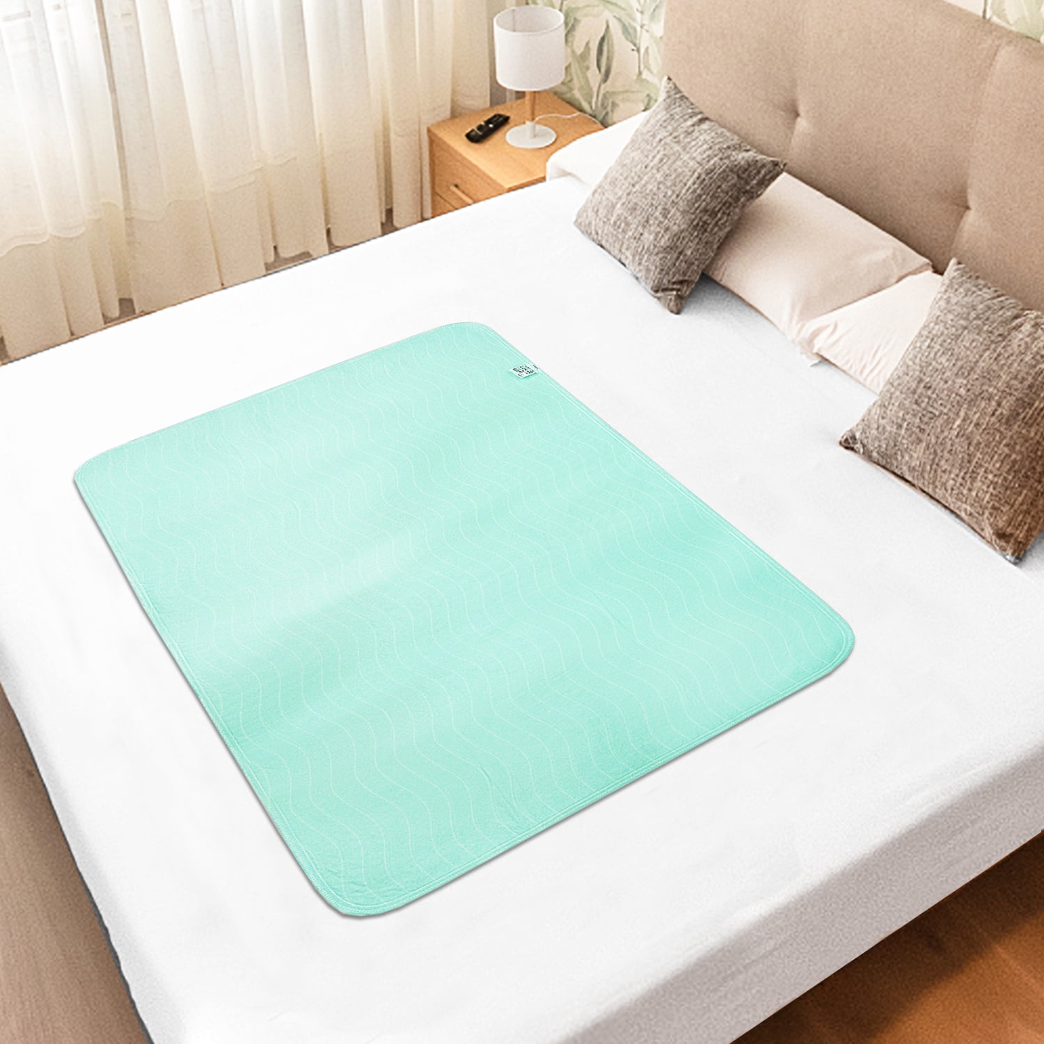 Bed Pad,ZPL Incontinence Reusable Bed Pad,Heavy Absorbent Waterproof Washable Underpad,47 x 28