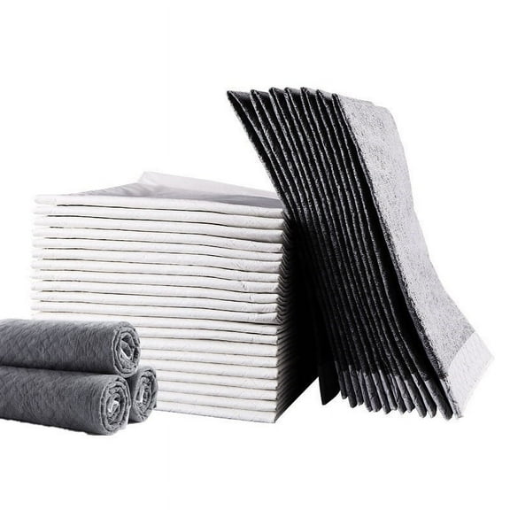 Bed Pads with Adhesive Strips 30'' X 36'' Disposable Underpads Extra Large Thicker Incontinence Pads for Unisex Adult, Senior, Kids and Pet () (10-100 Count)