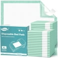 thumbnail image 1 of Bed Pads with Adhesive Strips 30''X36'', 30 Count | Extra Large XL Underpads | Secure & Waterproof Chucks for Incontinence Care | for Adults, Seniors, Kids & Pets, 1 of 6
