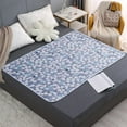 thumbnail image 1 of Bed Pads Washable Waterproof - 59"x39.37" Incontinence Bed Pads For Adults Mattress Pad To Protect Bed From Stains Large Bed wetting Pads For Home & Hospital Use Bed Pads For Incontinence, 1 of 6