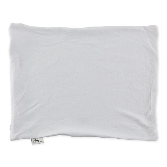 Bucky Bed Pillow Case White 15x20