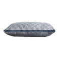 thumbnail image 1 of Bed Pillow, Cooling Pillow, Hotel Quality Corner Propped Pillow for Back Flat Or Side Sleeping, Gray Polyester Natural Recycled Fibre Filling, 1 of 8