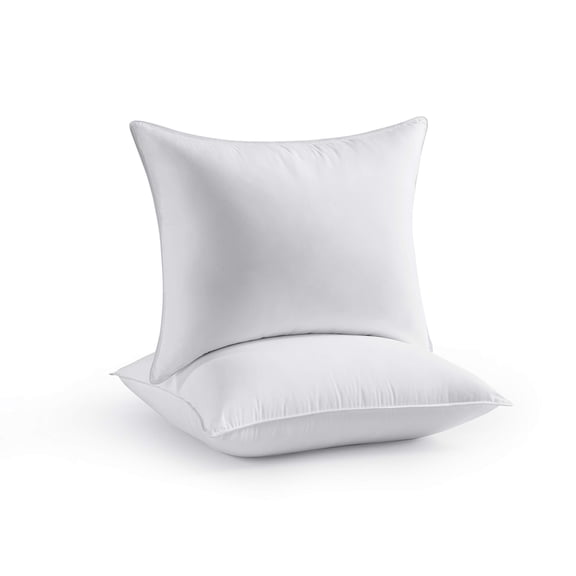Bed Pillow King Size Set Of 2  Shams Insert 20 X 36 Inch Down Alternative Pillows For Side Or Sleeper