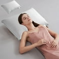 thumbnail image 1 of Bed Pillows Comfortable Washable Bed Pillow Core Soft Breathable Lightweight Pillows,Hotel-Grade Ergonomic Cervical Support Pillow for Back,Side,Stomach Sleepers(Low-Height Pillows), 1 of 5