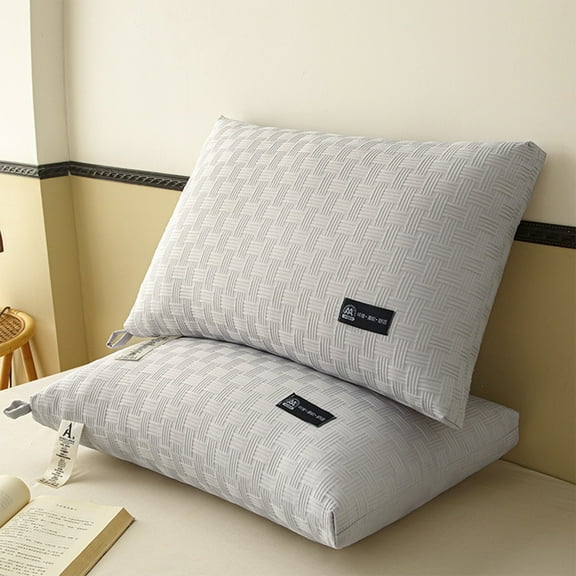 Bed Pillows, Home Pillowcore, Thicken Neck Protection Structure, Comfortable and Soft Polyester Material, Breathable and Cool, Liable to Care for, Suitable for Bedding