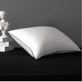 thumbnail image 1 of Bed Pillows, Luxury Hotel Collection White  Down Pillow for Sleeping, 650 Fill Power,  Fabric, Soft Support, Down Surrounded Pillow for Side and  Sleepers,  Sleepers, 1 of 6