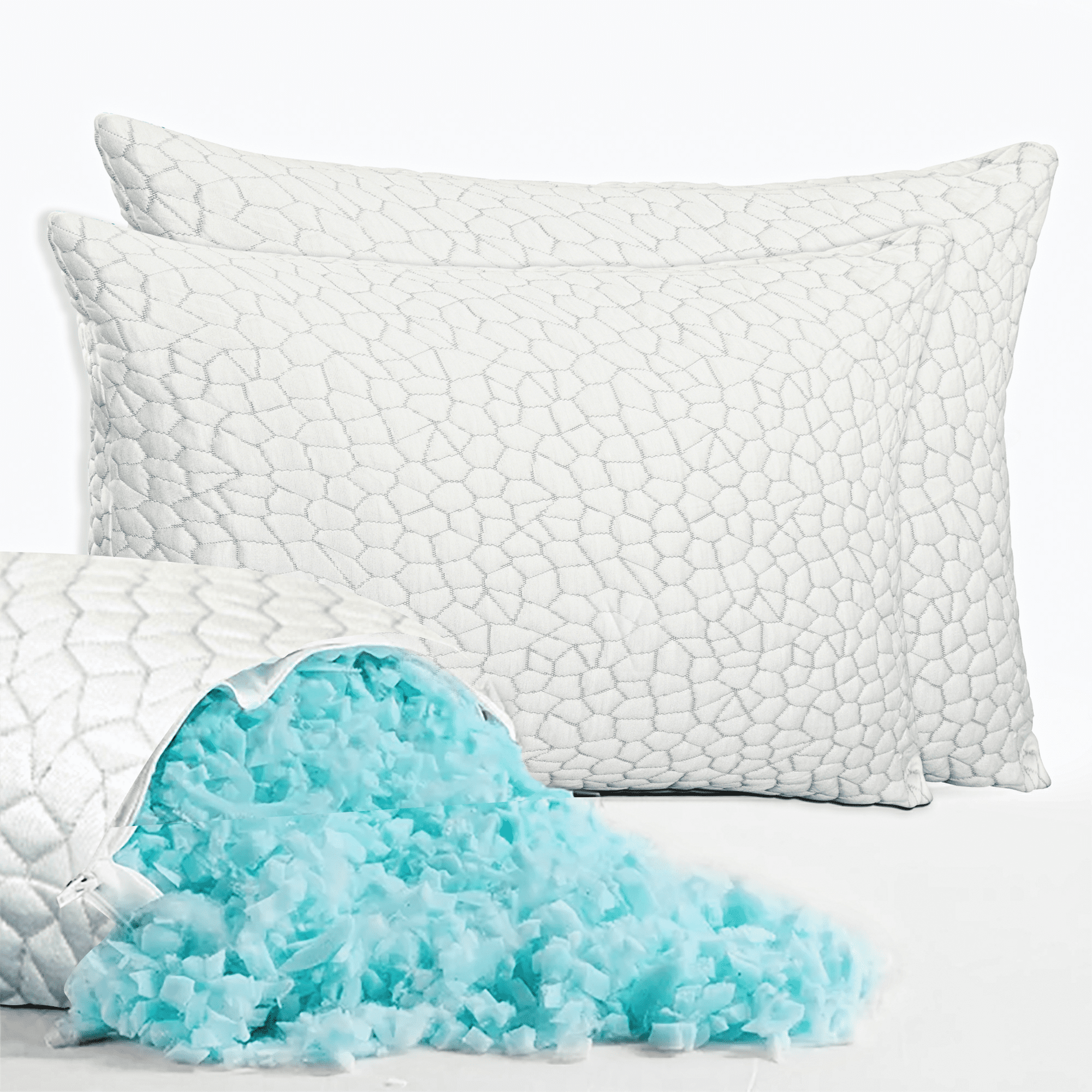 Bed Pillows for Sleeping, Hotel Pillows 1Pack Memory Foam Pillow (20"x