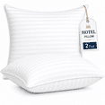 thumbnail image 1 of SORMAG Pillow for Beds 2 Pack Queen Size Pillows Set of 2 Hypoallergenic Hotel Down Alternative Pillow for Side and Back Sleeper 20 x 30 inches, 1 of 8