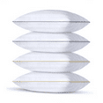 thumbnail image 1 of Bed Pillows for  - Standard/Queen Size Set of 4 Luxury Hotel Quality Pillows for Side Back and Stomach S pers, Breathable Fluffy Pillow Soft Bed Pillows (4pcs, Standard), 1 of 6