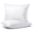 thumbnail image 1 of Bed Pillows Standard Size, 2 Pack Hotel Quality Pillows, Alternative to Down Pillows, Supportive & Soft Pillows for Back, Stomach or Side Sleepers, 1 of 7