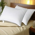 thumbnail image 1 of Hotel Quality Down Alternative Bed Pillow, Soft Supportive Pillow for Back Stomach Sleepers with Breathable Fabric Cover, Machine Washable, 1 of 6