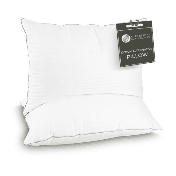 Bed Pillows for Sleeping King Size Set of 2 | Comfortable & Supportive | Premium Soft Down Alternative Microfiber | Back & Side Sleeper Pillow