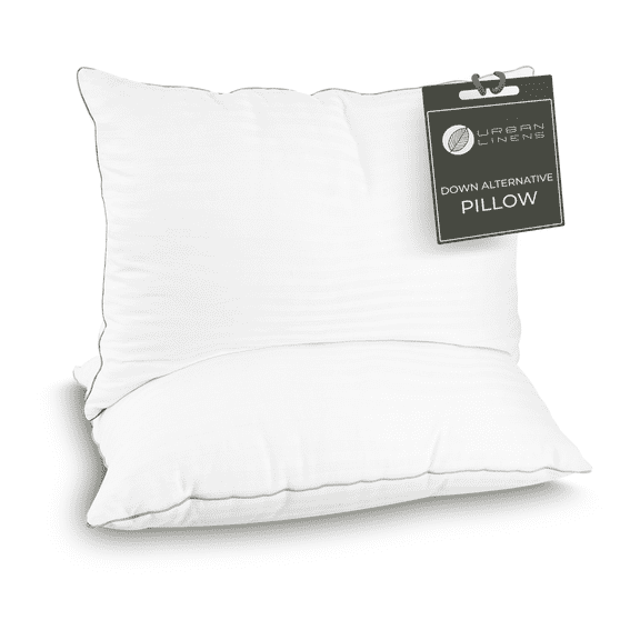 Bed Pillows for Sleeping Queen Size Set of 2 | Comfortable & Supportive | Premium Soft Down Alternative Microfiber | Back & Side Sleeper Pillow