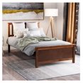 Bed, Premium Platform Bed Frame with Strong Wood Slat Support, Easy