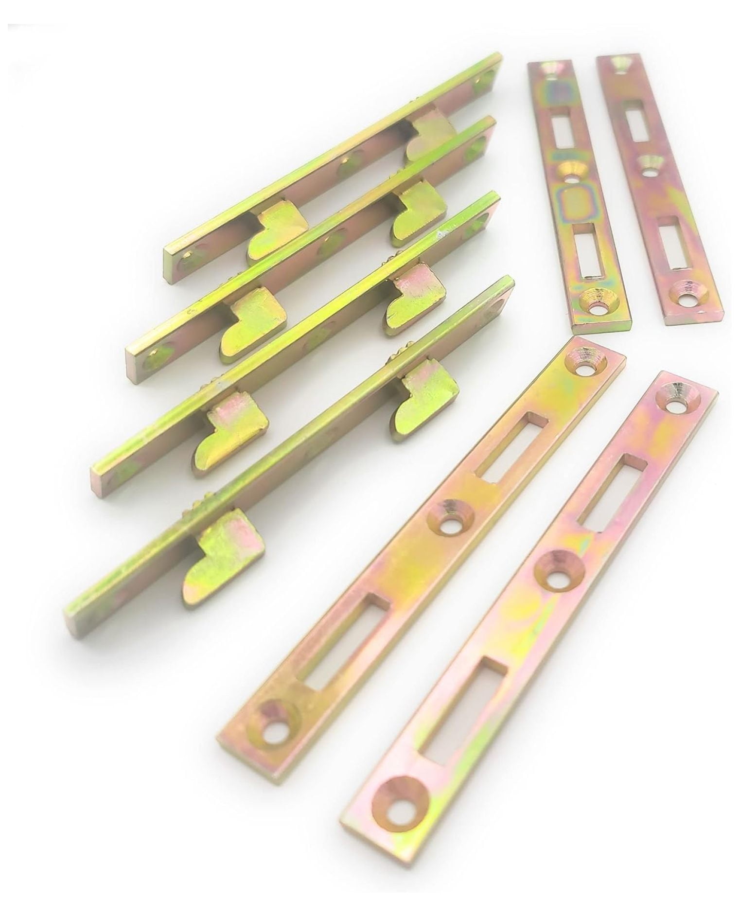 Bed Rail Fasteners 5" Set of 4 Bed Rail Brackets Heavy Duty Bed Frame