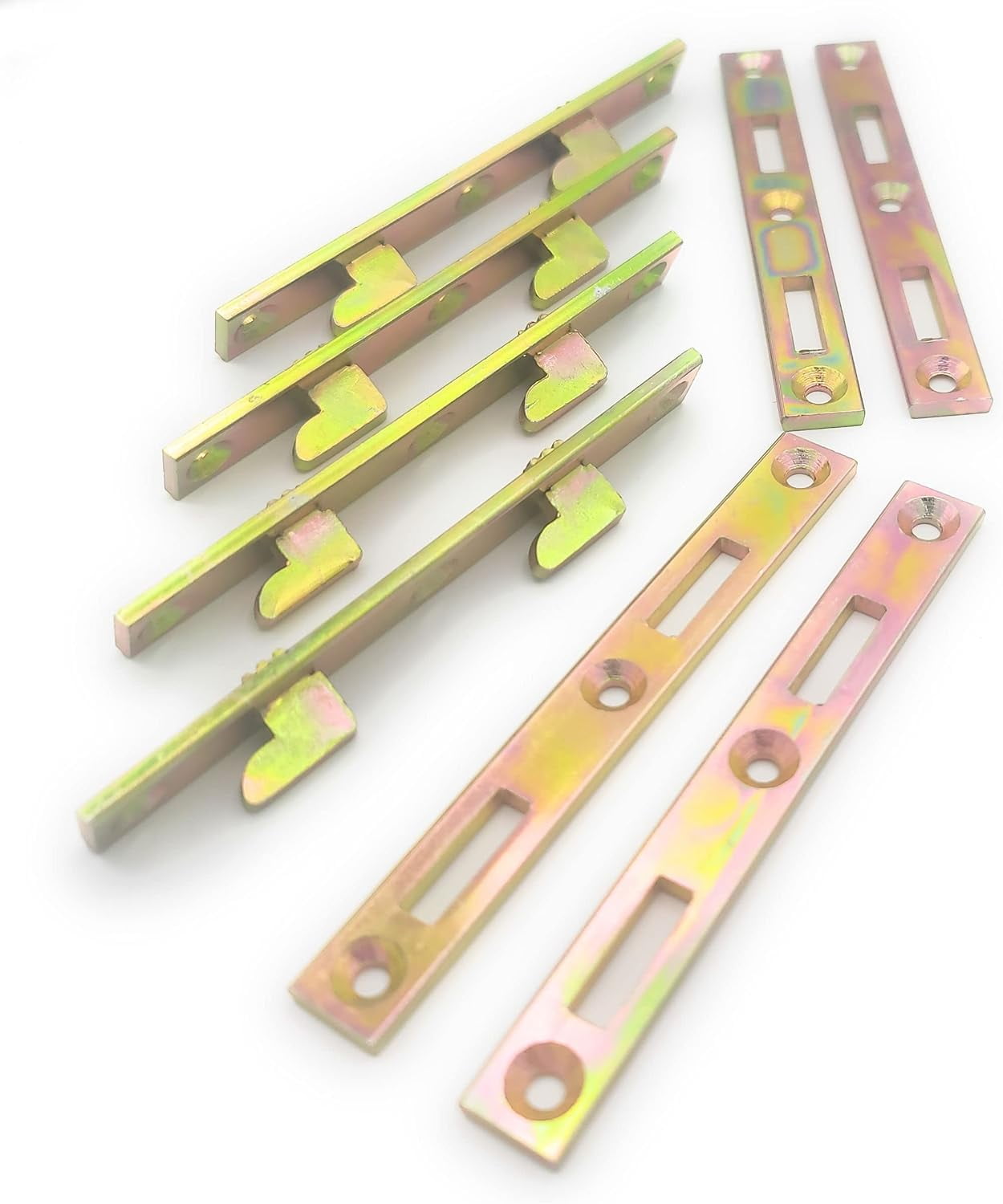 Bed Rail Fasteners 5" Set of 4 Bed Rail Brackets Heavy Duty Bed Frame