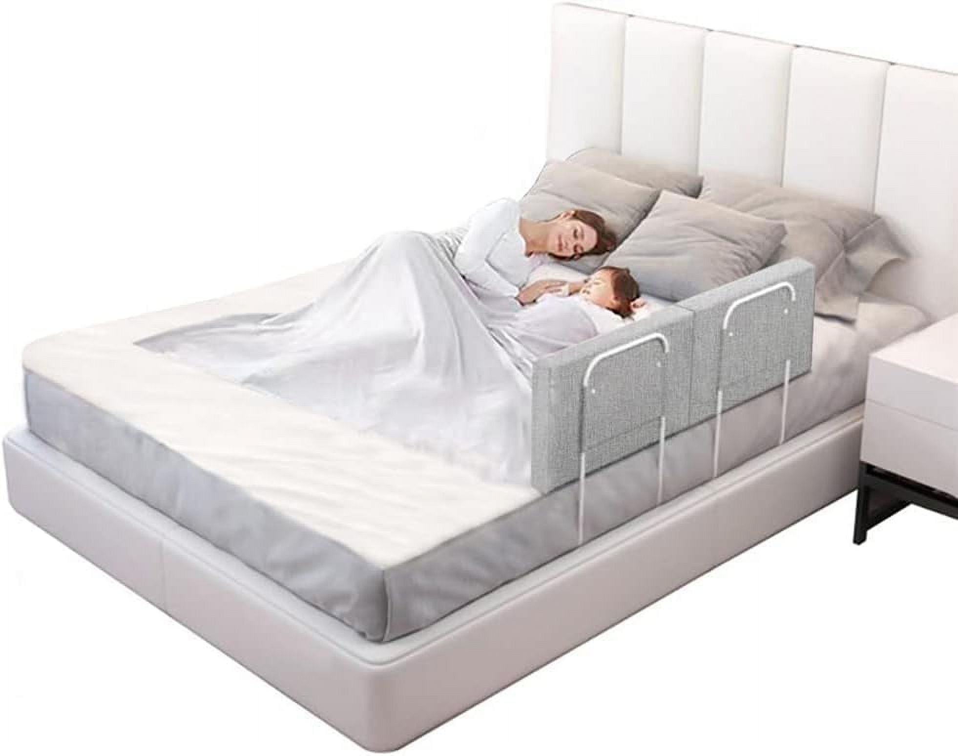 Bed Rail, Bed Rail Guards for Kid, Adult, Bed Rails for Full, Queen