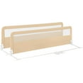 Bed Rail for Toddlers 2 PCS Extra Long Swing Down Safety Bed Guards w