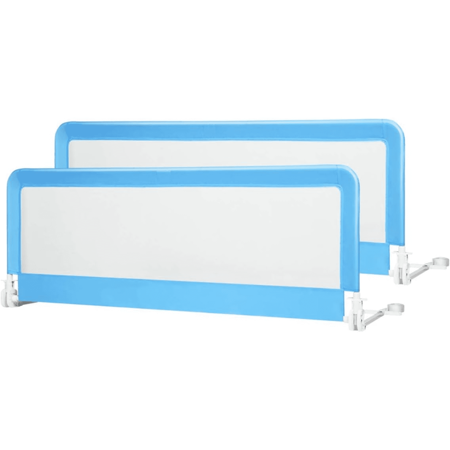 Bed Rail for Toddlers 2 PCS Extra Long Swing Down Safety Bed Guards w