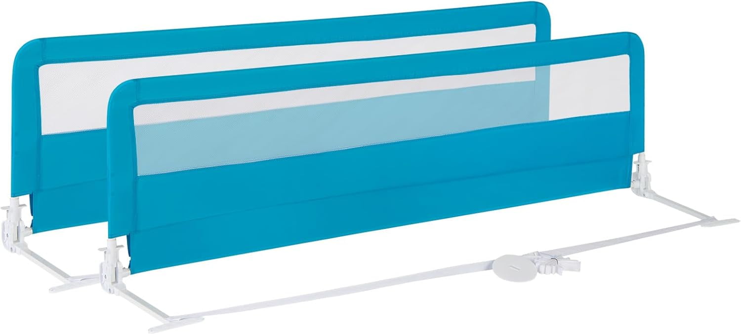 Bed Rail for Toddlers 2 PCS Extra Long Swing Down Safety Bed Guards w