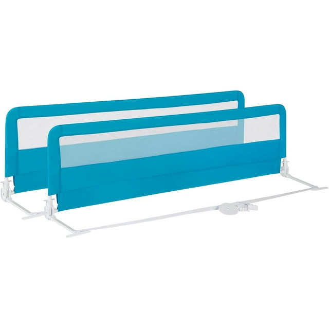 Bed Rail for Toddlers 2 PCS Extra Long Swing Down Safety Bed Guards w