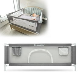 INSMA Bed Rails for Toddlers Extra Tall Kids Bed Guardrail Vertical Lifting Collapsible Baby Safety Bed Rail Guards Fit Twin Full Three Quarters King Size Bed Walmart