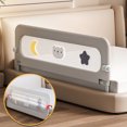 Bed Rail for Toddlers 71 in，Toddler Bed Rails，1 Side