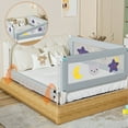 Bed Rail for Toddlers 79 in，Toddler Bed Rails，1 Side