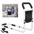 Bed Rails for Elderly Adults,5 Height Adjustable Bed Assist Rail for